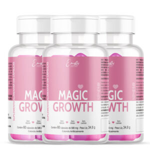 Magic Growth - Suplemento para Cabelos e Unhas - Kit 3 Meses